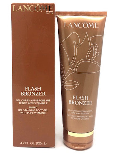 Lancome Flash Bronzer Tinted Self-Tanning Body Gel With Pure Vitamin E (4.2 oz) - FragranceAndBeauty.com