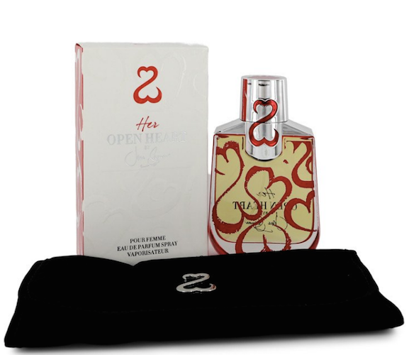 Her Open Heart by Jane Seymour for Women 3.4 oz Eau de Parfum Spray w/Jewelry Wrap - FragranceAndBeauty.com