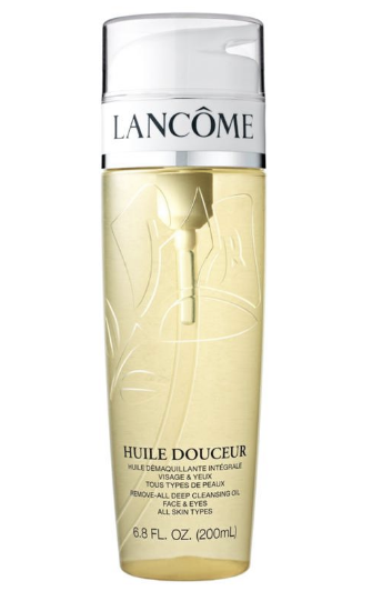 Lancome Huile Douceur Remove-All Deep Cleansing Oil Face & Eyes (200 ml/6.8 oz) Full-Size - FragranceAndBeauty.com