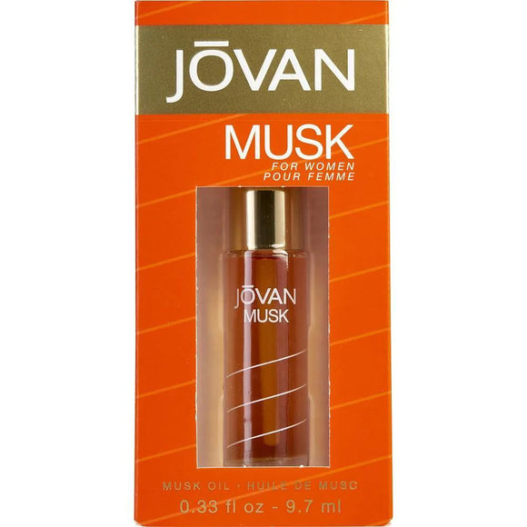 Jovan Musk Oil (New Packaging) by Coty for Women 9.7 ml/0.33 oz