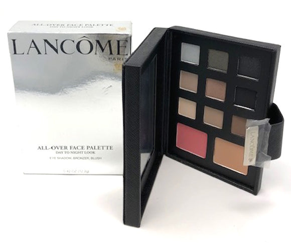 Lancome All-Over Face Palette Day to Night Look (Eyeshadow, Bronzer, Blush) Full Size - FragranceAndBeauty.com