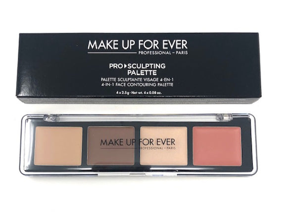 Make Up For Ever 4-in-1 Face Contouring Pro Sculpting Palette (#30) Full Size - FragranceAndBeauty.com