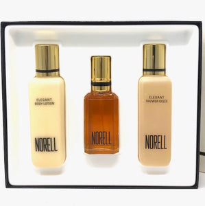 Norell (Vintage) by Five Star Fragrance Co. for Women 3-Piece Set: 1.7 oz Eau de Toilette Spray, 4 oz Body Lotion & Shower Gelee - FragranceAndBeauty.com