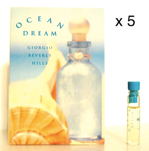 Ocean Dream by Giorgio Beverly Hills for Women 1 ml/.03 oz each Sample Vial - FragranceAndBeauty.com