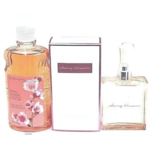 Cherry Blossom Bath & Body Works Women 2 Piece Set: 2.5oz EDT + 10oz Shower Gel - FragranceAndBeauty.com