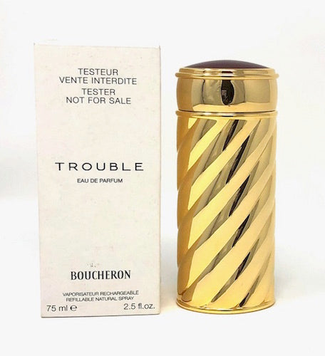 Trouble by Boucheron for Women 75 ml/2.5 oz Eau de Parfum Spray Refillable Case Unbox - FragranceAndBeauty.com