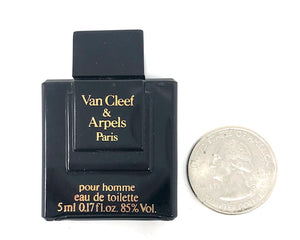 Van Cleef & Arpels Pour Homme Men (Vintage) .17 oz/5 ml Eau de Toilette Mini Unboxed - FragranceAndBeauty.com